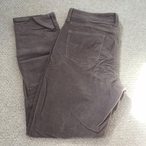 Not Your Daughters Jeans taupe corduroy leggings
